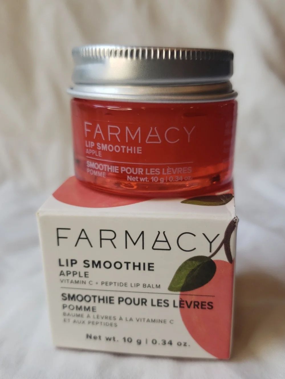 Farmacy Apple Lip Smoothie Vitamin C + Peptide Lip Balm